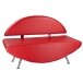Profesionali laukiamojo sofa Carini BD-6710, raudonos spalvos Profesionali laukiamojo sofa Carini BD-6710, raudonos spalvos