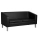 Profesionali laukiamojo sofa GABBIANO BM18003, juodos spalvos Profesionali laukiamojo sofa GABBIANO BM18003, juodos spalvos