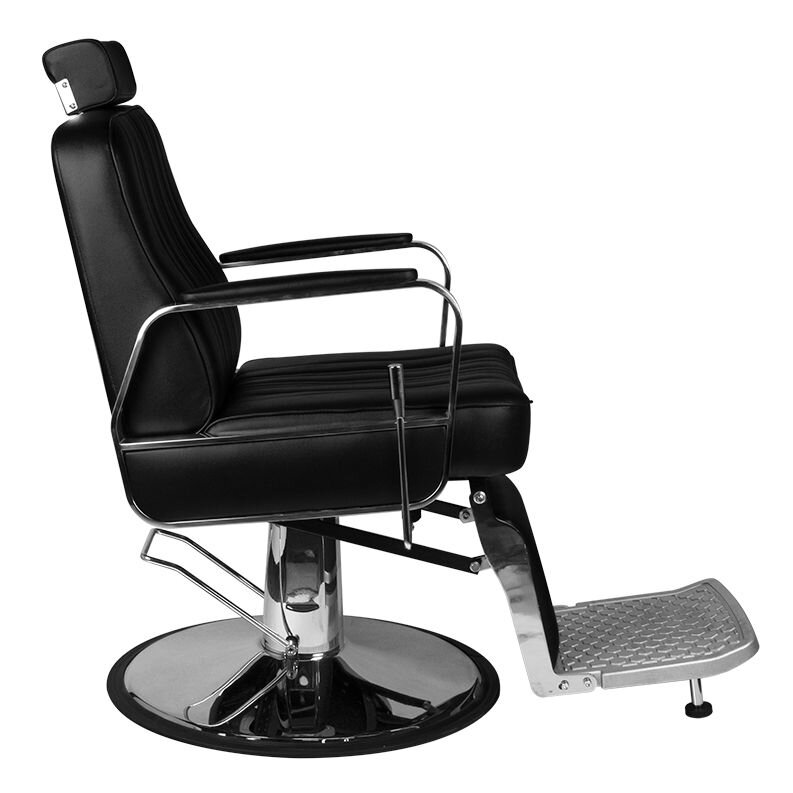 Professional barbers and beauty salons haircut chair GABBIANO PATRIZIO, black color 4 Professional barbers and beauty salons haircut chair GABBIANO PATRIZIO, black color 4
