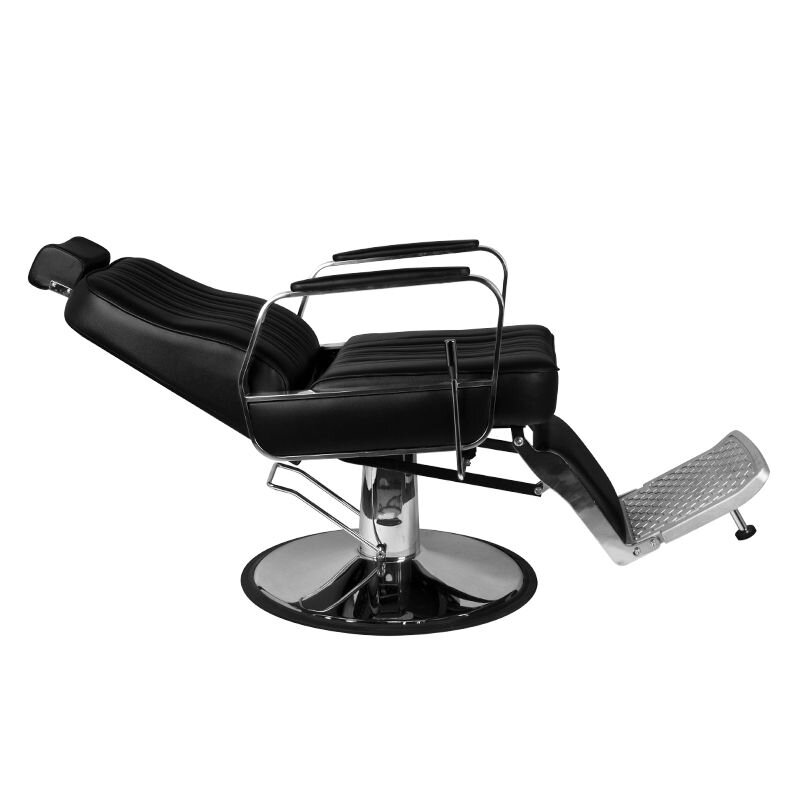 Professional barbers and beauty salons haircut chair GABBIANO PATRIZIO, black color 5 Professional barbers and beauty salons haircut chair GABBIANO PATRIZIO, black color 5
