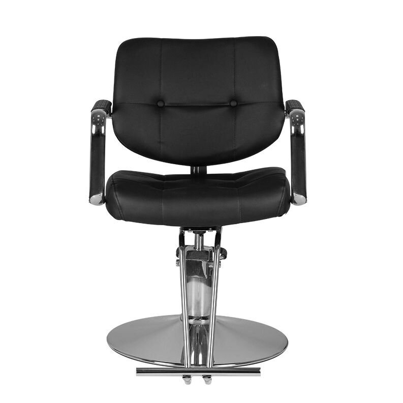 Professional hairdressing chair with footrest GABBIANO VIGO, black color 1 Professional hairdressing chair with footrest GABBIANO VIGO, black color 1