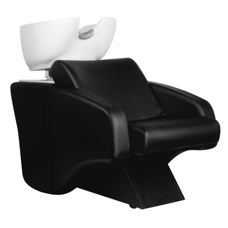 Profesionali kirpyklos plautuvė HAIR SYSTEM C38, juodos spalvois 1