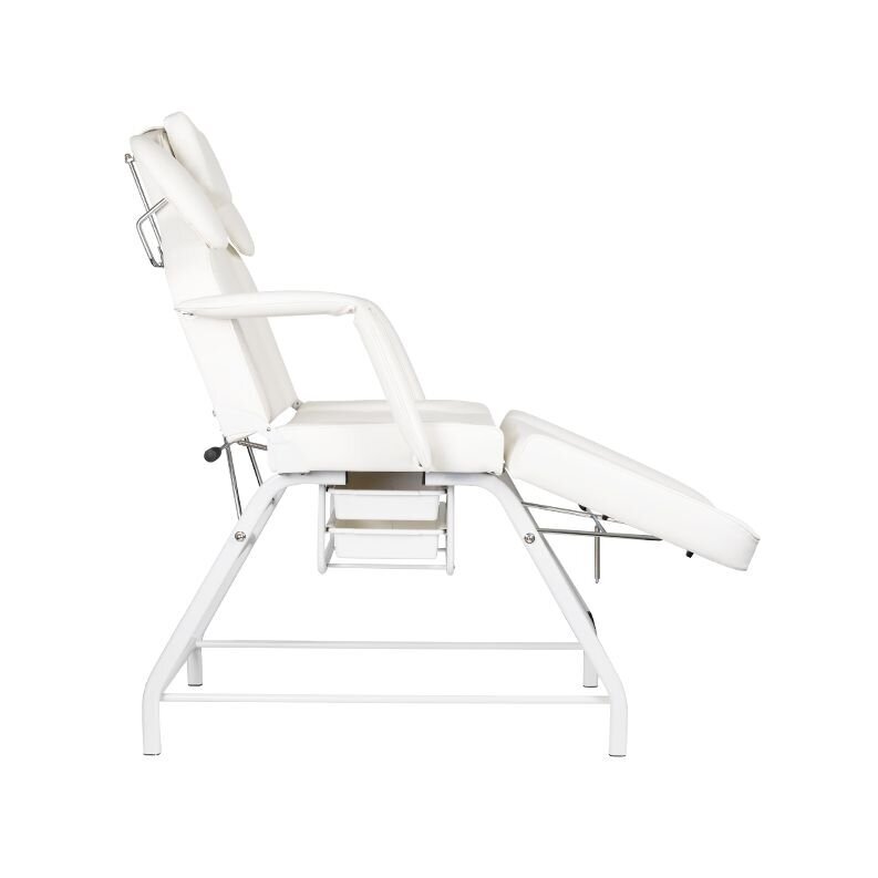 Professional cosmetology couch - bed white IVETTE 1