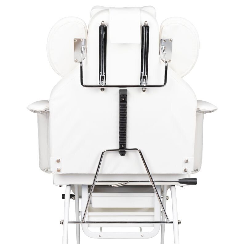 Professional cosmetology couch - bed white IVETTE 4 Professional cosmetology couch - bed white IVETTE 4