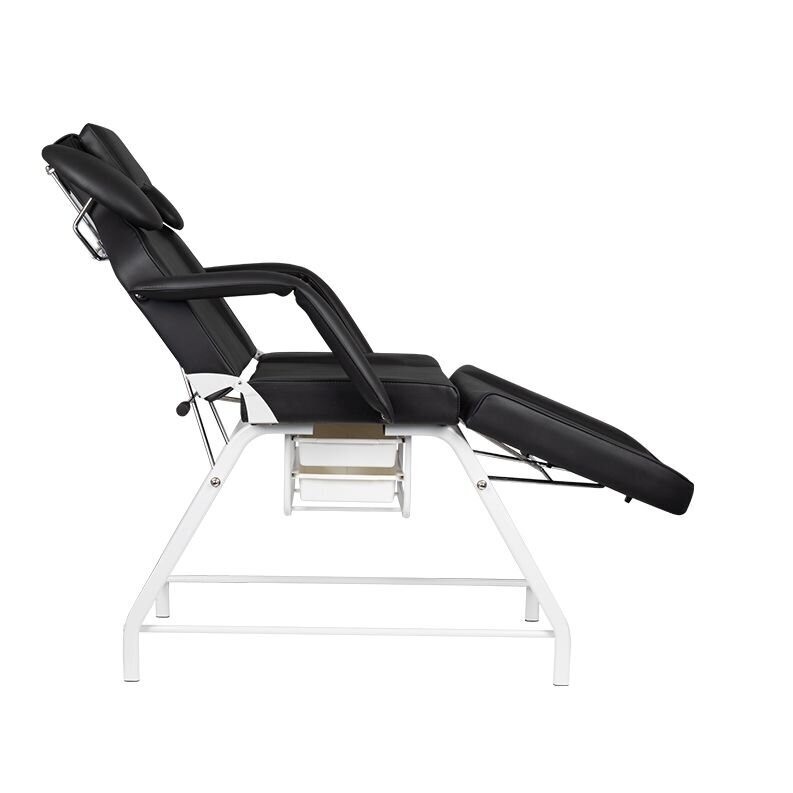 Professional cosmetology couch - bed black IVETTE 1 Professional cosmetology couch - bed black IVETTE 1