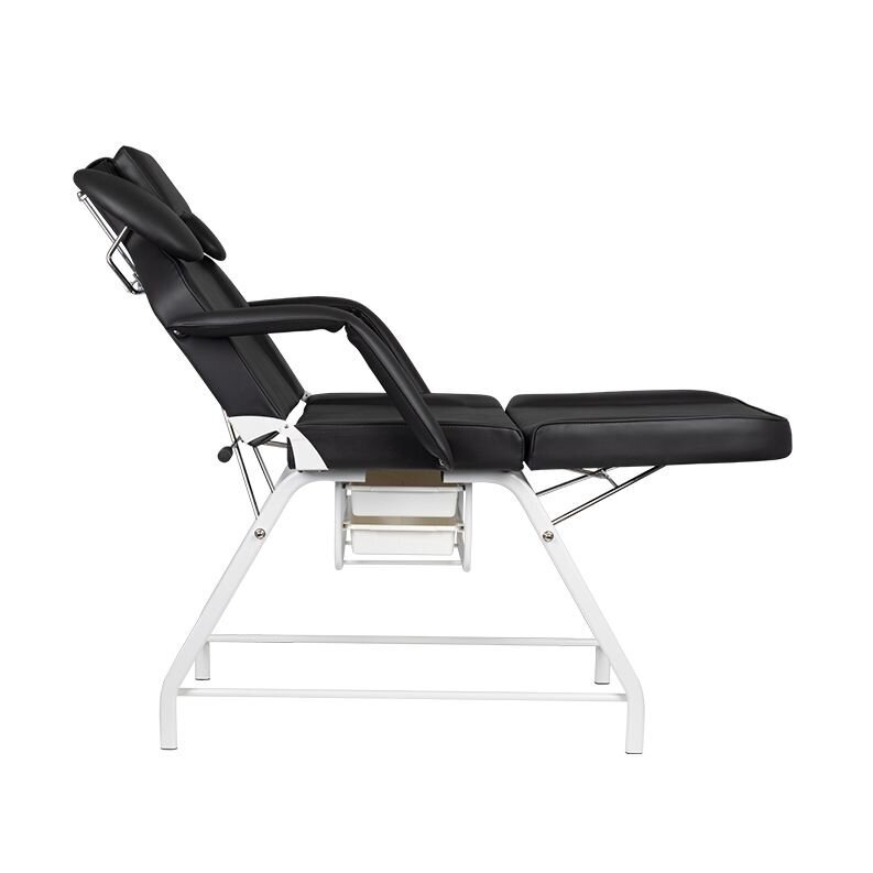 Professional cosmetology couch - bed black IVETTE 2 Professional cosmetology couch - bed black IVETTE 2