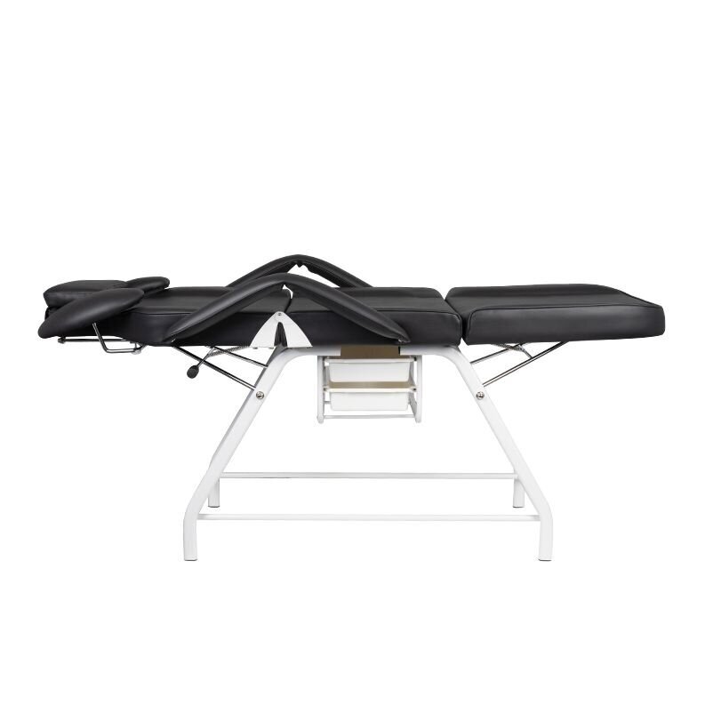 Professional cosmetology couch - bed black IVETTE 3 Professional cosmetology couch - bed black IVETTE 3