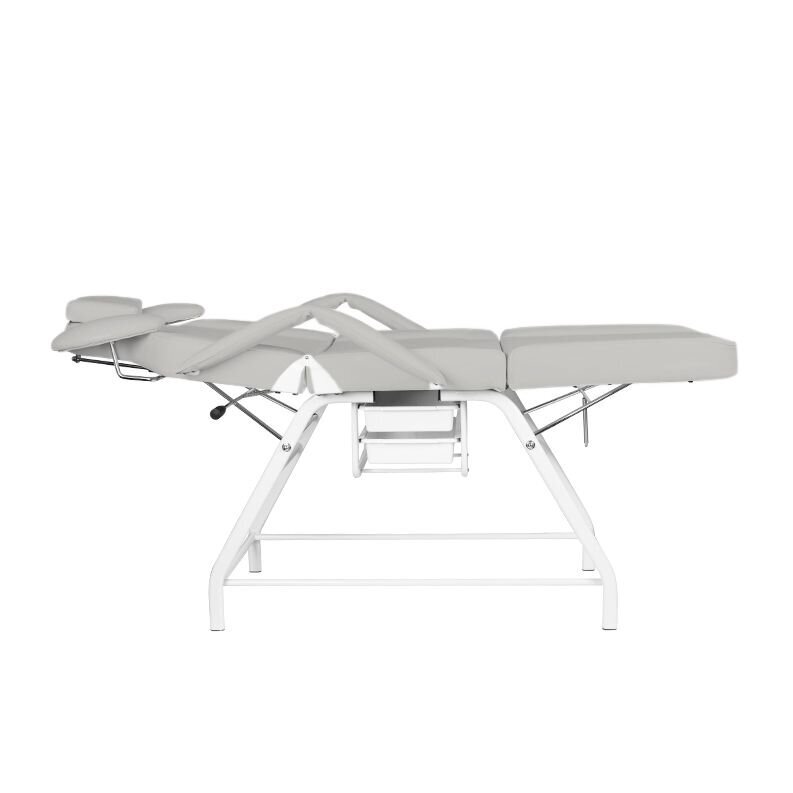 Professional cosmetic couch - bed gray IVETTE 5 Professional cosmetic couch - bed gray IVETTE 5