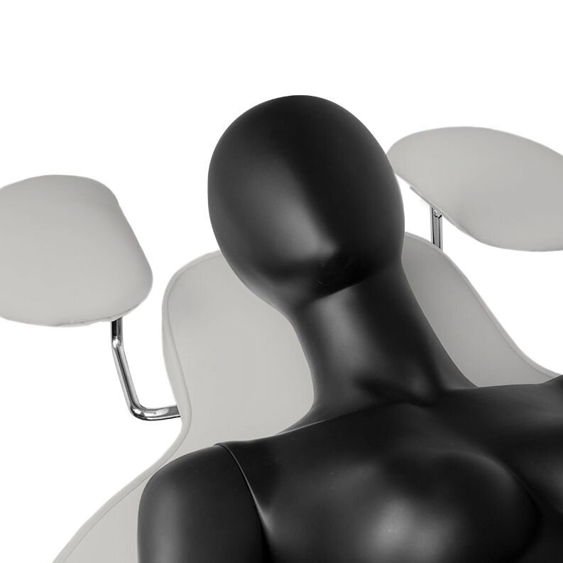 Professional cosmetic couch - bed gray IVETTE 8 Professional cosmetic couch - bed gray IVETTE 8