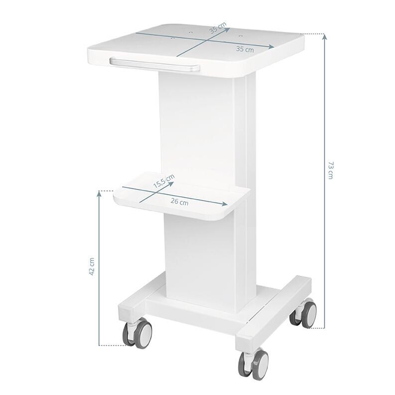 Professional cosmetology trolley MOD 090 for storing devices and equipment 4 Professional cosmetology trolley MOD 090 for storing devices and equipment 4