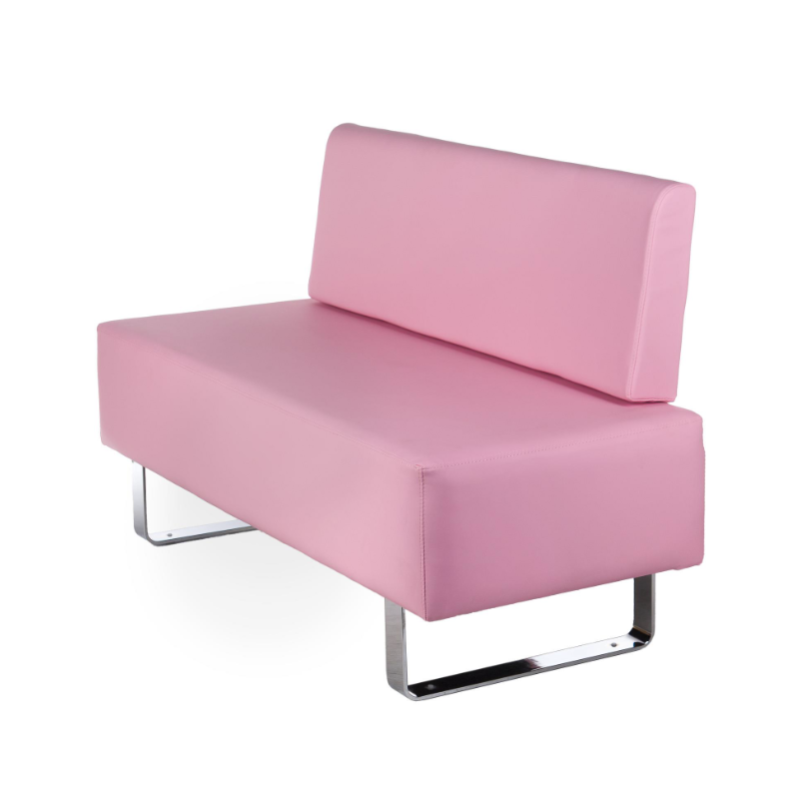 Profesionali laukiamojo sofa Messina BD-6713, rožinės spalvos 2 Profesionali laukiamojo sofa Messina BD-6713, rožinės spalvos 2
