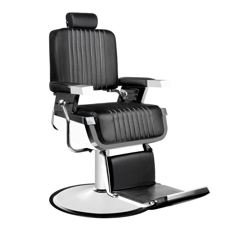 Professional barbers and beauty salons haircut chair HAIR SYSTEM ROYAL X, black color Professional barbers and beauty salons haircut chair HAIR SYSTEM ROYAL X, black color