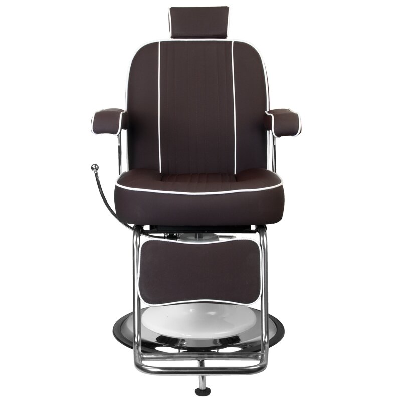 Profesionali barberio kėdė kirpykloms ir grožio salonams GABBIANO AMADEO, rudos spalvos 4 Profesionali barberio kėdė kirpykloms ir grožio salonams GABBIANO AMADEO, rudos spalvos 4