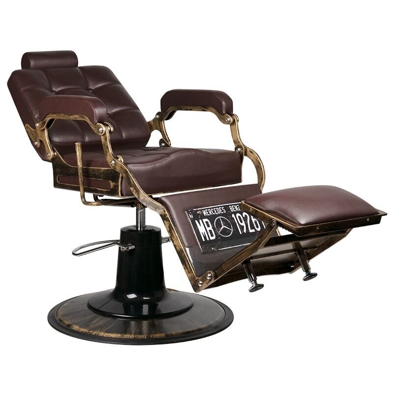 Professional barbers and beauty salons haircut chair GABBIANO BOSS BROWN 6 Professional barbers and beauty salons haircut chair GABBIANO BOSS BROWN 6