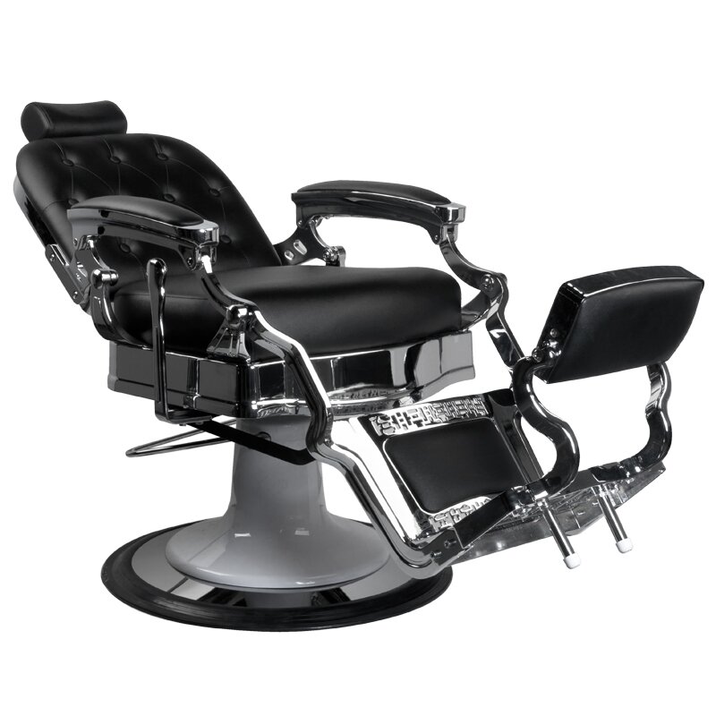 Profesionali barberio kėdė kirpykloms ir grožio salonams GABBIANO ERNESTO BLACK 2 Profesionali barberio kėdė kirpykloms ir grožio salonams GABBIANO ERNESTO BLACK 2