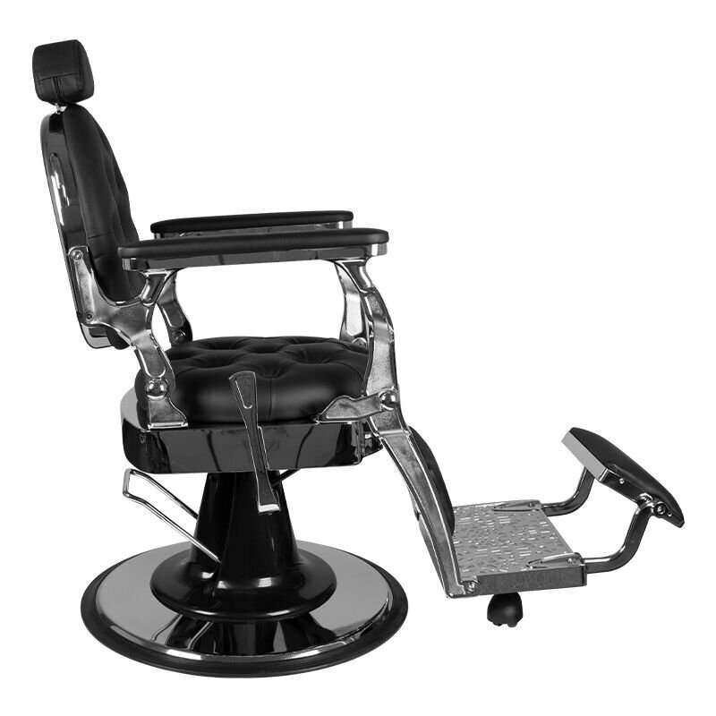 Professional barbers and beauty salons haircut chair GABBIANO GIULO black color 1 Professional barbers and beauty salons haircut chair GABBIANO GIULO black color 1