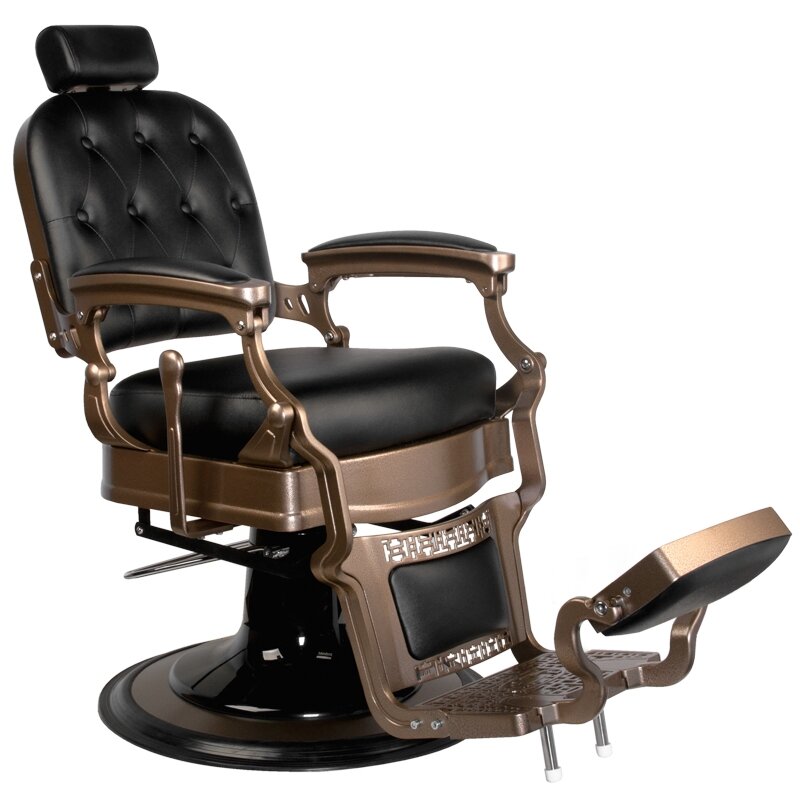Professional barbers and beauty salons haircut chair GABBIANO OLD ERNESTO BLACK 3 Professional barbers and beauty salons haircut chair GABBIANO OLD ERNESTO BLACK 3