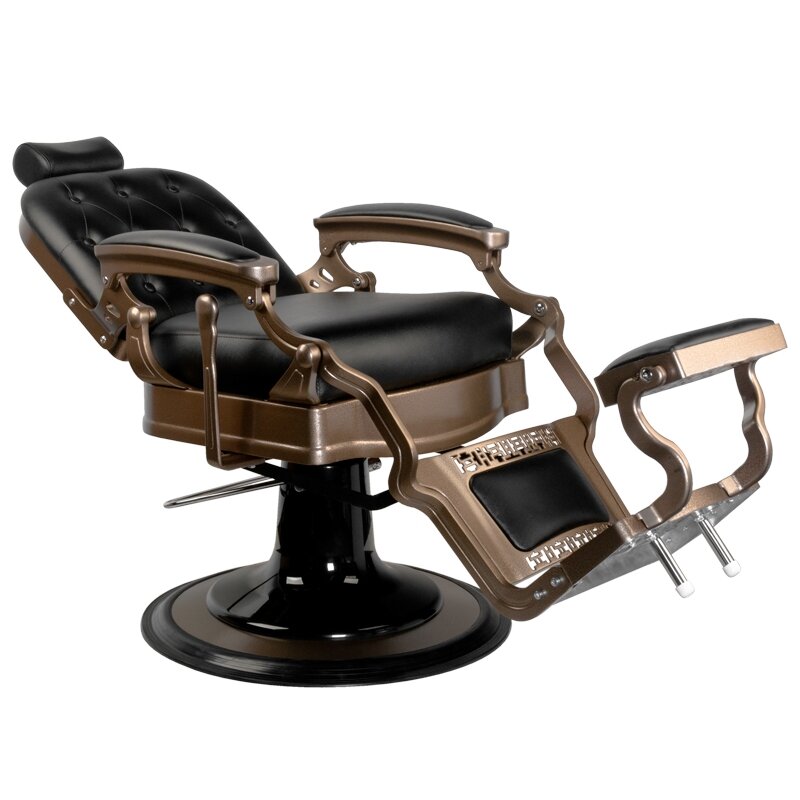 Professional barbers and beauty salons haircut chair GABBIANO OLD ERNESTO BLACK 4 Professional barbers and beauty salons haircut chair GABBIANO OLD ERNESTO BLACK 4