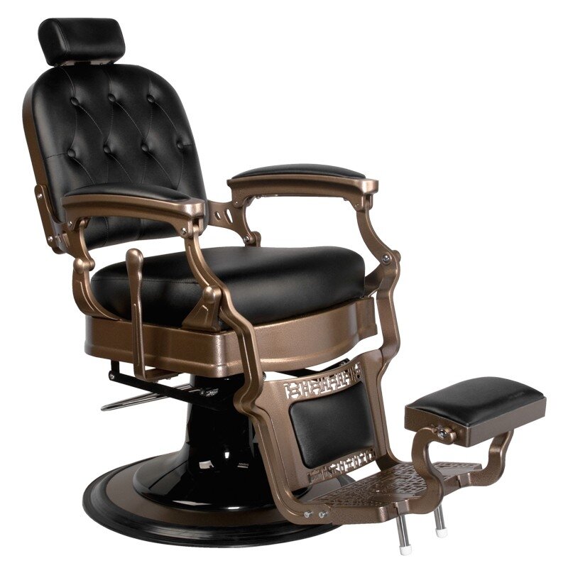 Professional barbers and beauty salons haircut chair GABBIANO OLD ERNESTO BLACK Professional barbers and beauty salons haircut chair GABBIANO OLD ERNESTO BLACK