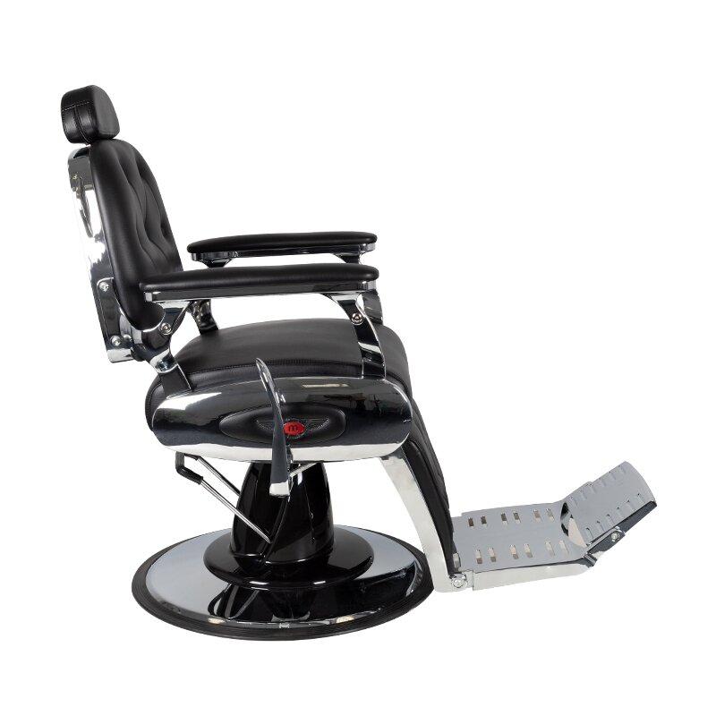 Professional barbers and beauty salons haircut chair GABBIANO PIETRO, black color 2 Professional barbers and beauty salons haircut chair GABBIANO PIETRO, black color 2