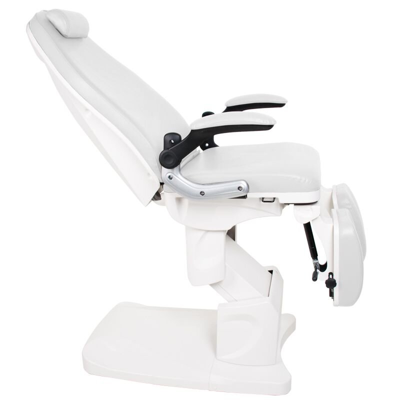 Professional electric podiatric chair-bed-bed for pedicure procedures AZZURRO 709A (3 motors), white 5 Professional electric podiatric chair-bed-bed for pedicure procedures AZZURRO 709A (3 motors), white 5
