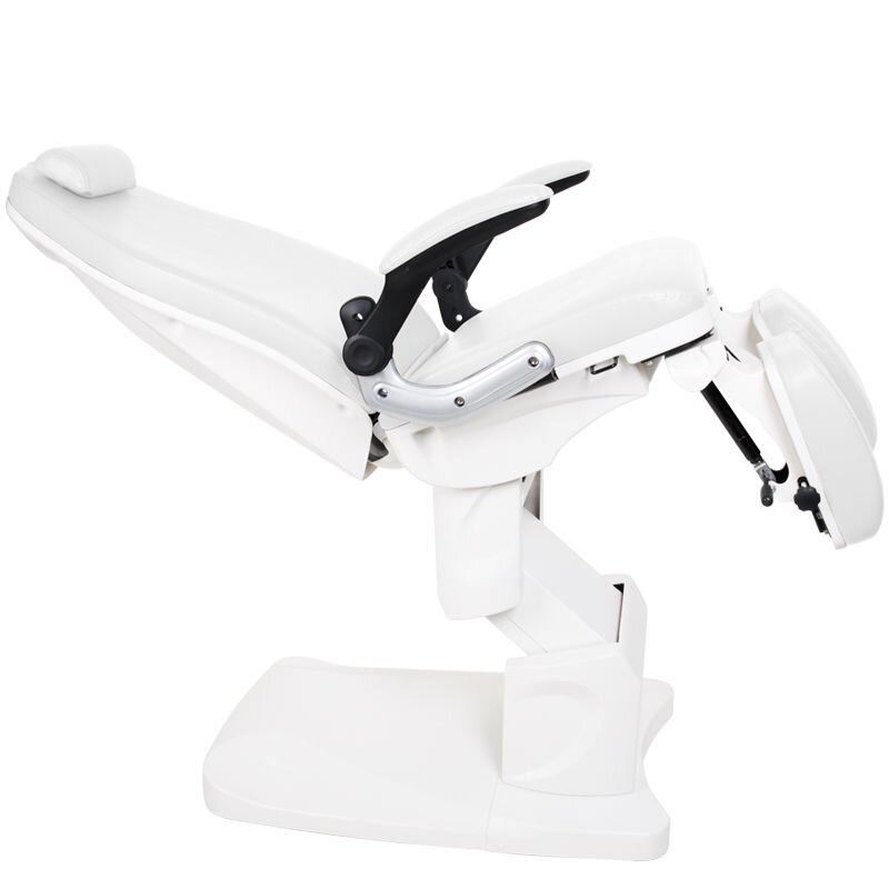 Professional electric podiatric chair-bed-bed for pedicure procedures AZZURRO 709A (3 motors), white 6 Professional electric podiatric chair-bed-bed for pedicure procedures AZZURRO 709A (3 motors), white 6