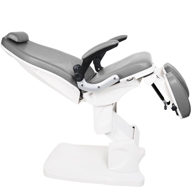 Professional electric podiatric chair - bed-lounger for pedicure procedures AZZURRO 709A (3 motors), gray color 4 Professional electric podiatric chair - bed-lounger for pedicure procedures AZZURRO 709A (3 motors), gray color 4