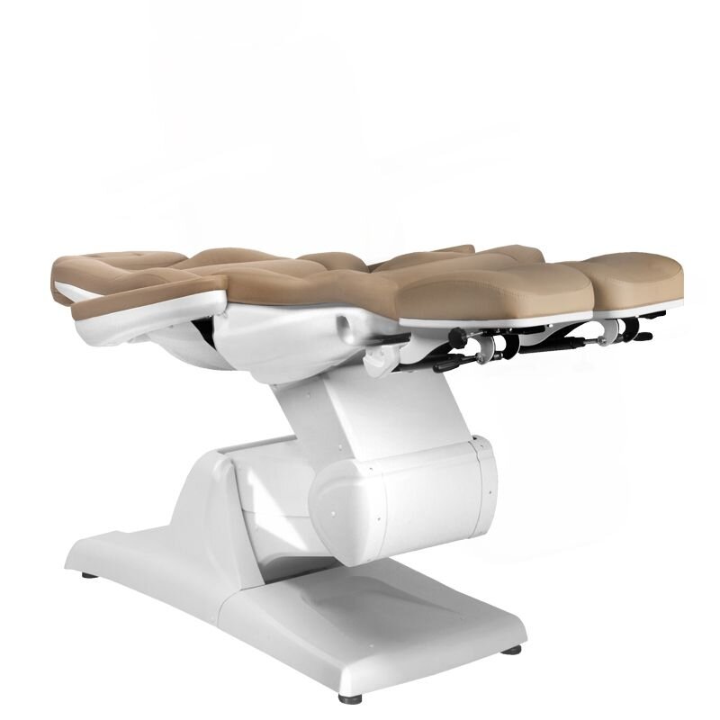Professional electric podiatric chair-bed-bed for pedicure procedures AZZURRO 870S PEDI (3 motors), cappuccino color 8 Professional electric podiatric chair-bed-bed for pedicure procedures AZZURRO 870S PEDI (3 motors), cappuccino color 8