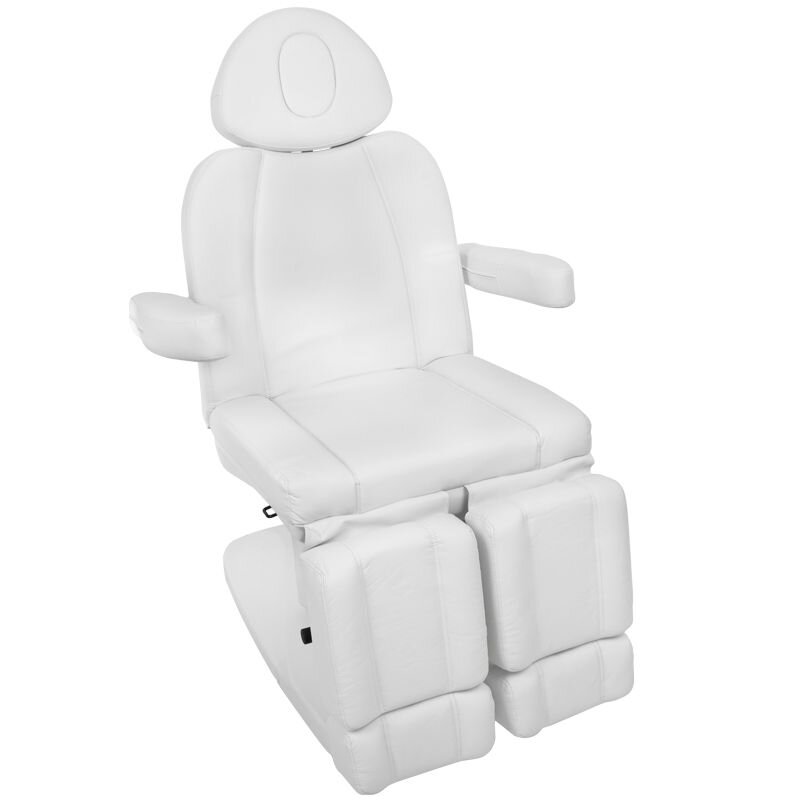 Professional electric podiatric chair for pedicure procedures AZZURRO 708AS PEDI (3 motors), white 2 Professional electric podiatric chair for pedicure procedures AZZURRO 708AS PEDI (3 motors), white 2