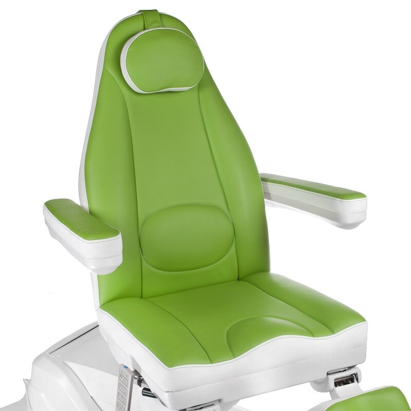 Professional electric podiatry chair for pedicure procedures Mazaro BR-6672A, 5 motors, green color 3 Professional electric podiatry chair for pedicure procedures Mazaro BR-6672A, 5 motors, green color 3