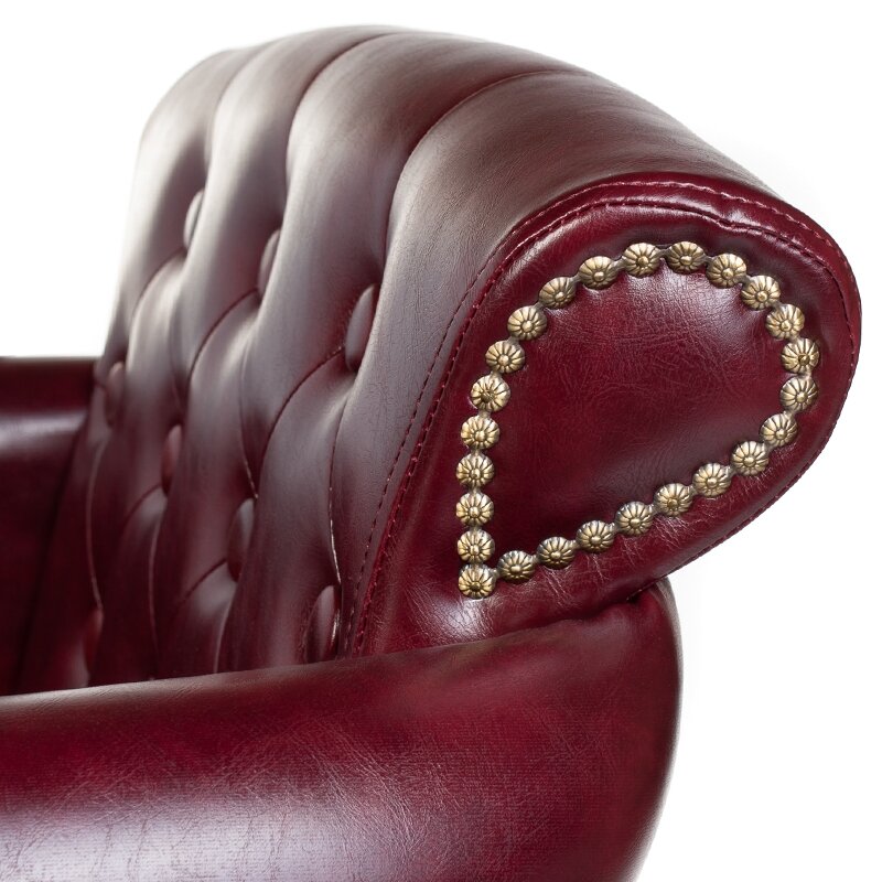 Professional hairdressing chair ALBERTO BH-8038, bordo color 5 Professional hairdressing chair ALBERTO BH-8038, bordo color 5