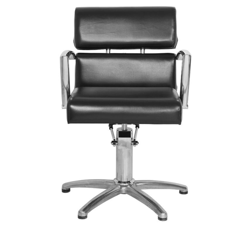 Professional barber chair GABBIANO BRUKSELA, black color 2 Professional barber chair GABBIANO BRUKSELA, black color 2