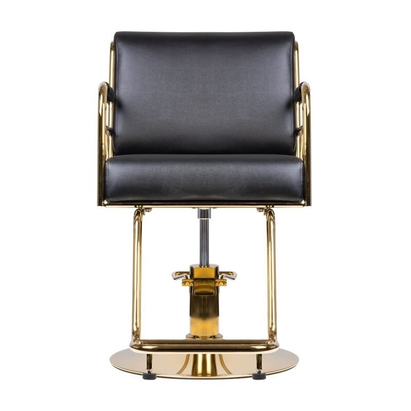 Professional hairdressing chair GABBIANO PRATO, black-gold color 3 Professional hairdressing chair GABBIANO PRATO, black-gold color 3