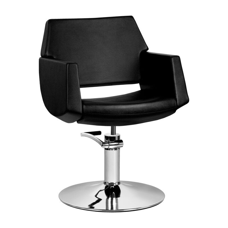 Professional hairdressing chair GABBIANO SANTIAGO, black COLOR Professional hairdressing chair GABBIANO SANTIAGO, black COLOR