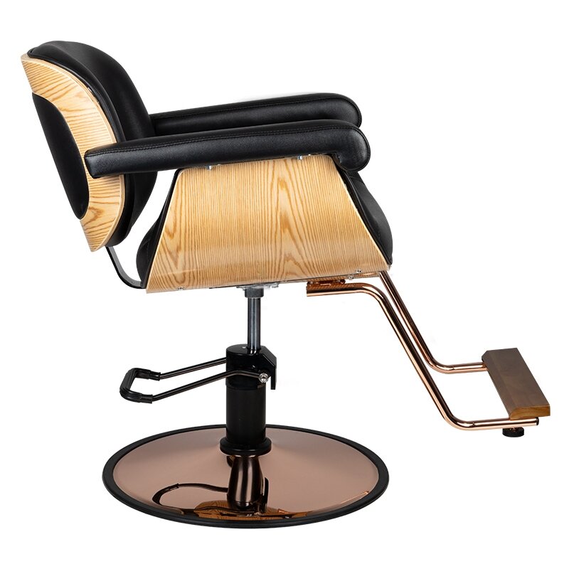 Professional hairdressing chair GABBIANO VENICE, black 1 Professional hairdressing chair GABBIANO VENICE, black 1