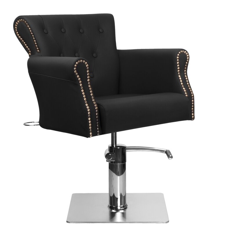 Professional hairdressing chair HAIR SYSTEM BER 8541, black 1 Professional hairdressing chair HAIR SYSTEM BER 8541, black 1