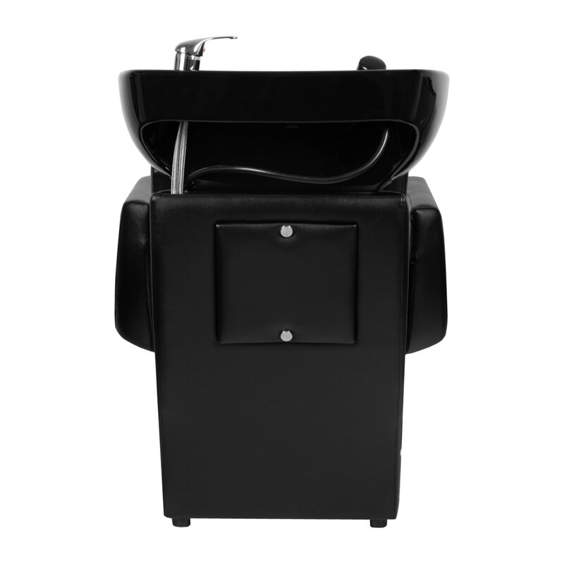 Professional hairdresser sink GABBIANO SANTIAGO, black color 3