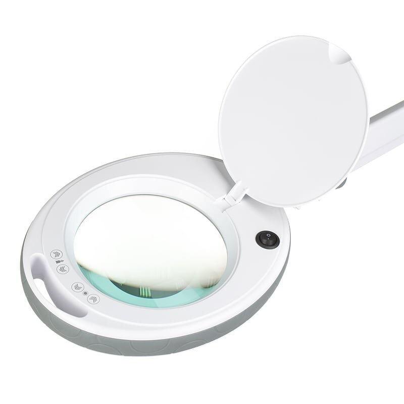 Professional cosmetic lamp magnifier BSL-05 LED 12W with stand, white color 3 Professional cosmetic lamp magnifier BSL-05 LED 12W with stand, white color 3