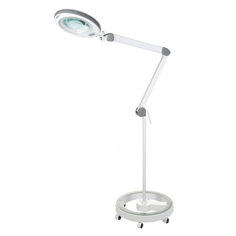 Professional cosmetic lamp magnifier BSL-05 LED 12W with stand, white color Professional cosmetic lamp magnifier BSL-05 LED 12W with stand, white color