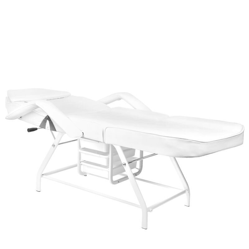 Professional cosmetology bed 557A, white color 2