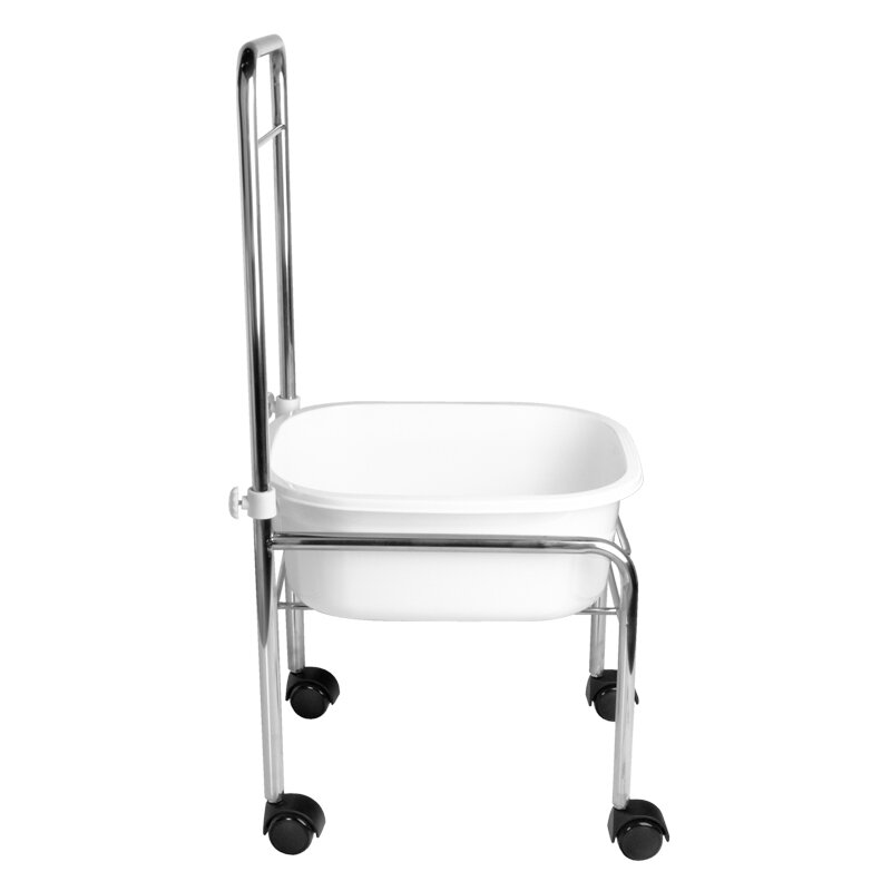 Professional pedicure bath for podological work with chrome frame DM-5077 1 Professional pedicure bath for podological work with chrome frame DM-5077 1