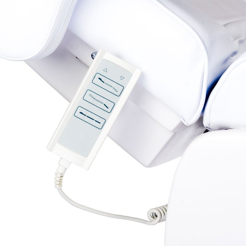 Profesionalus elektrinis gultas-lova kosmetologams LUX BW-273B, 3 variklių, šaltai baltos spalvos 5