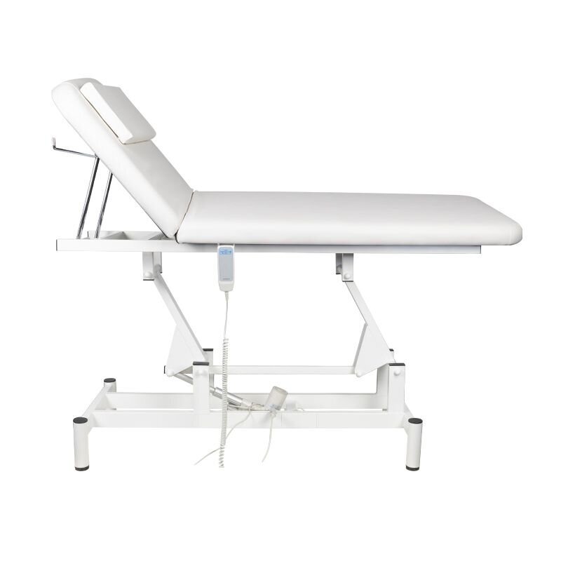Professional electric massage and rehabilitation bed MOD-079 (1 motor), white color 2 Professional electric massage and rehabilitation bed MOD-079 (1 motor), white color 2