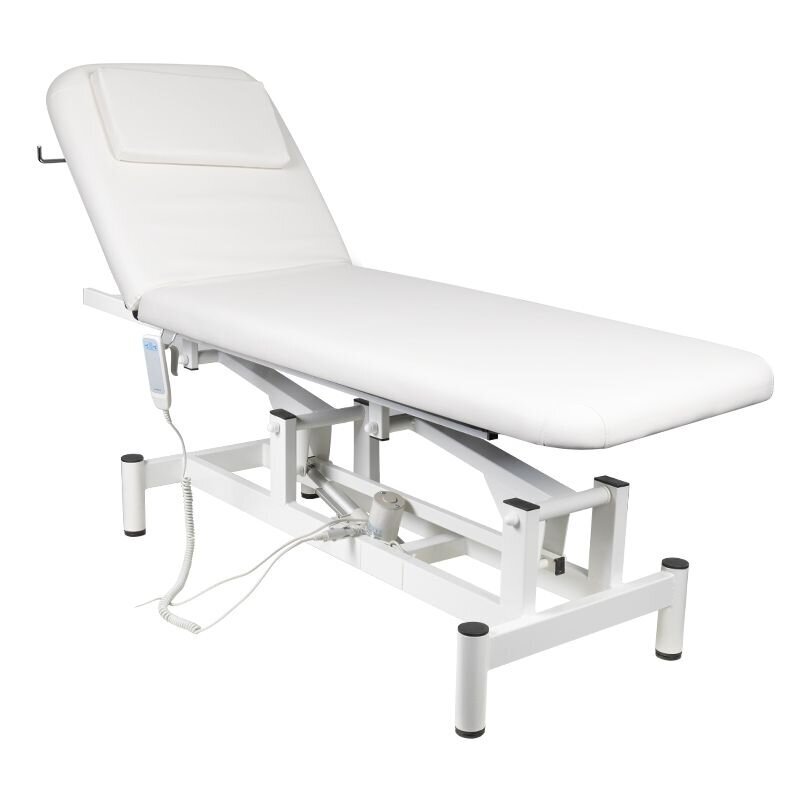 Professional electric massage and rehabilitation bed MOD-079 (1 motor), white color Professional electric massage and rehabilitation bed MOD-079 (1 motor), white color