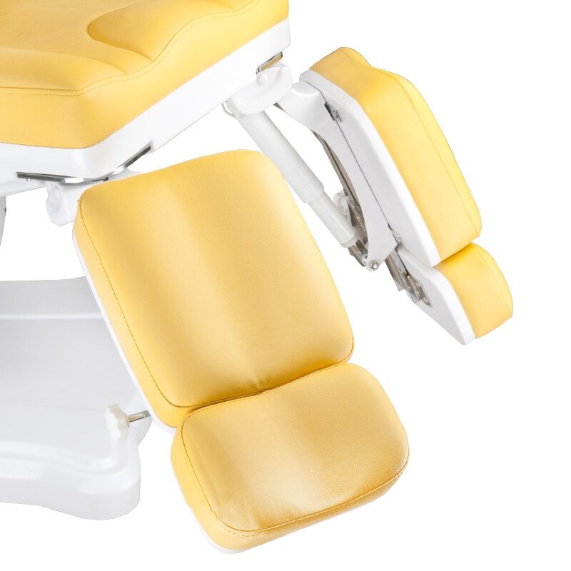 Professional electric podiatry chair for pedicure procedures MAZARO BR-6672A (5 motors), yellow color 2 Professional electric podiatry chair for pedicure procedures MAZARO BR-6672A (5 motors), yellow color 2