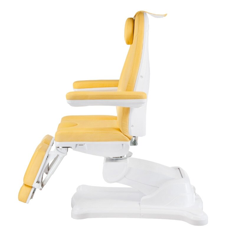 Professional electric podiatry chair for pedicure procedures MAZARO BR-6672A (5 motors), yellow color 4 Professional electric podiatry chair for pedicure procedures MAZARO BR-6672A (5 motors), yellow color 4