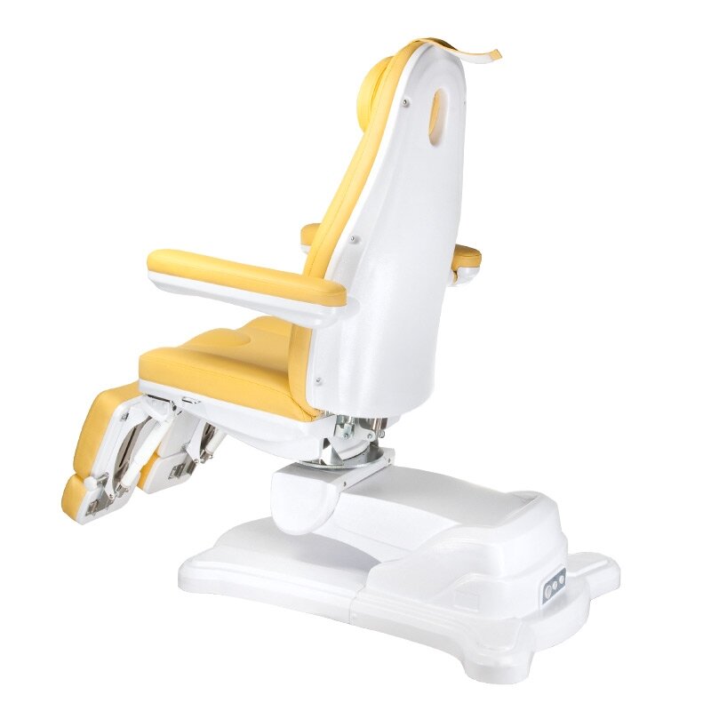 Professional electric podiatry chair for pedicure procedures MAZARO BR-6672A (5 motors), yellow color 7 Professional electric podiatry chair for pedicure procedures MAZARO BR-6672A (5 motors), yellow color 7