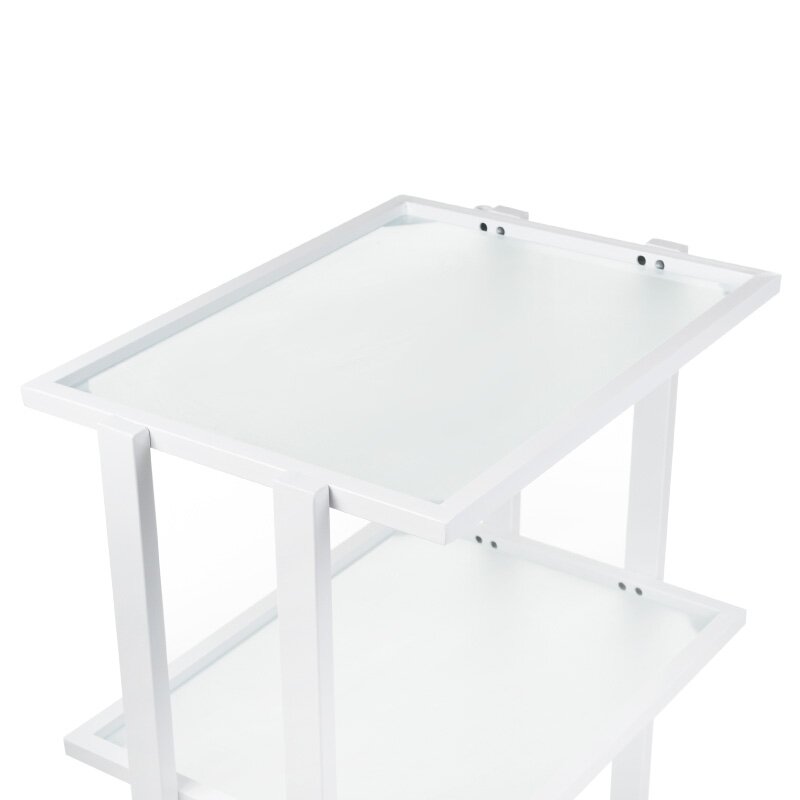 Professional trolley for beauty salons BCH-5043, white color 2 Professional trolley for beauty salons BCH-5043, white color 2