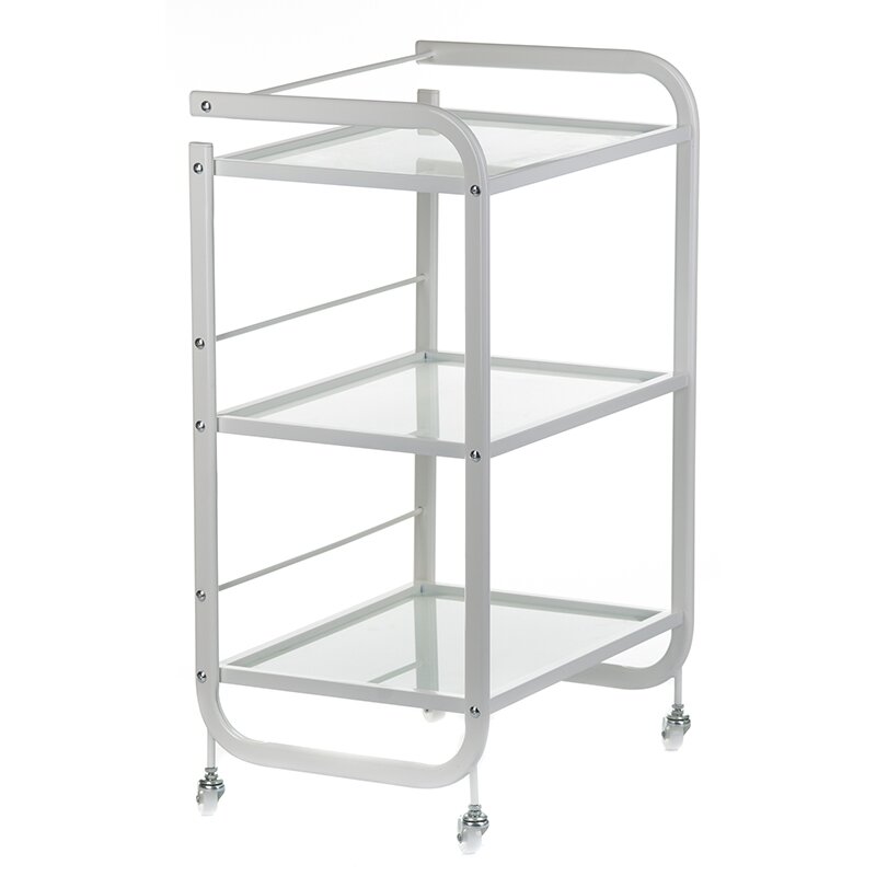 Professional treatment trolley for cosmetologists BD-6002, white color 1 Professional treatment trolley for cosmetologists BD-6002, white color 1