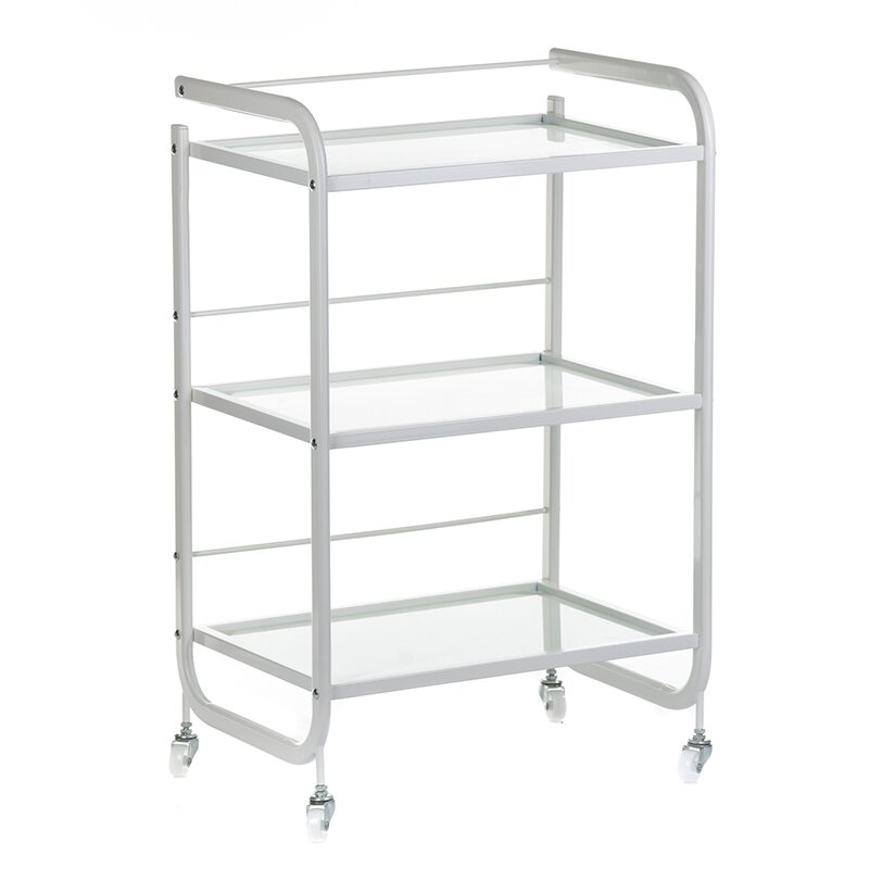 Professional treatment trolley for cosmetologists BD-6002, white color Professional treatment trolley for cosmetologists BD-6002, white color
